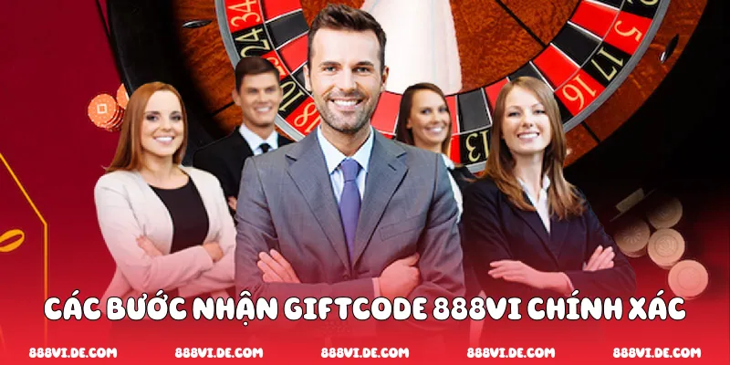 Các bước nhận Giftcode 888vi chính xác